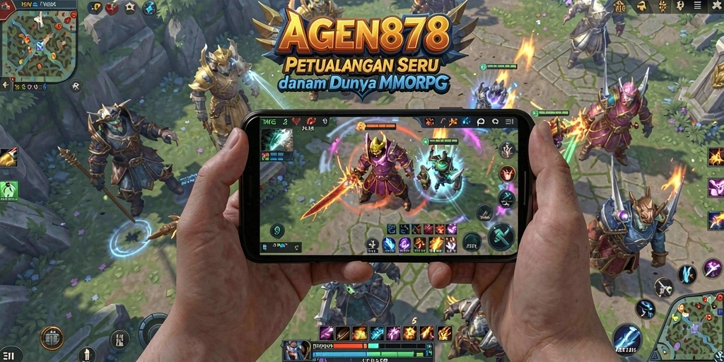 Tampilan gameplay AGEN878 yang menarik dalam petualangan MMORPG.