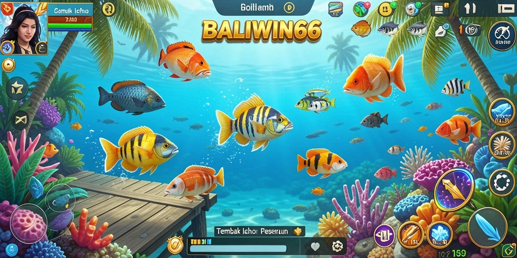 Gameplay BALIWIN66 yang seru dan penuh aksi Tembak Ikan.