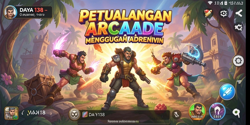Gameplay seru dari DAYA138 dengan berbagai tantangan arcade.
