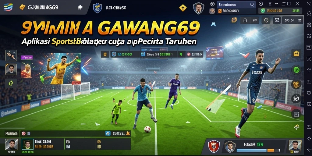 Tampilan utama gameplay sportsbook GAWANG69 dengan berbagai pilihan taruhan.