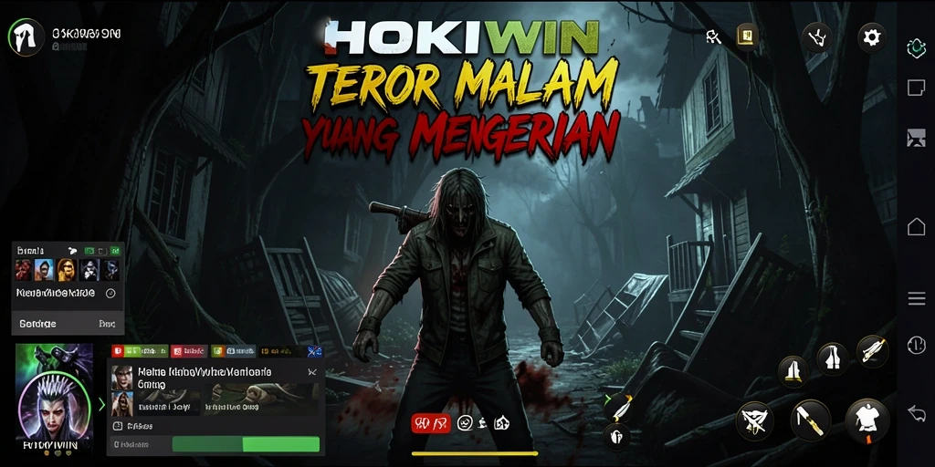 Gameplay HOKIWIN yang menyeramkan dan mencekam.
