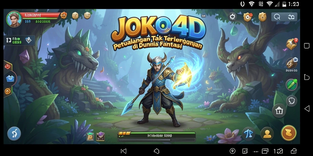 Tampilan gameplay JOKO4D yang menarik dan penuh tantangan di dunia petualangan.