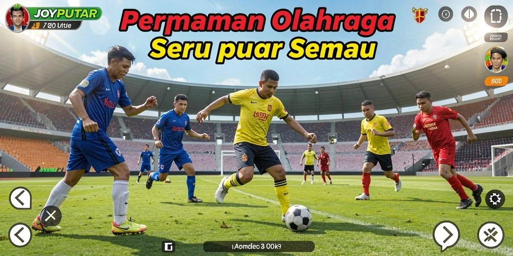 Tampilan gameplay seru dan kompetitif JOYPUTAR.