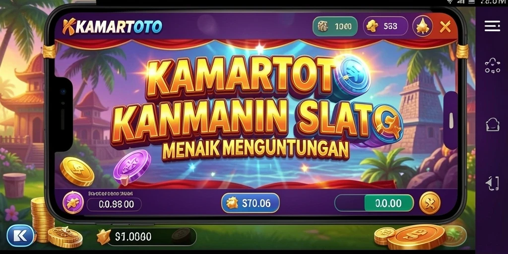 Tampilan menarik gameplay KAMARTOTO yang penuh warna.