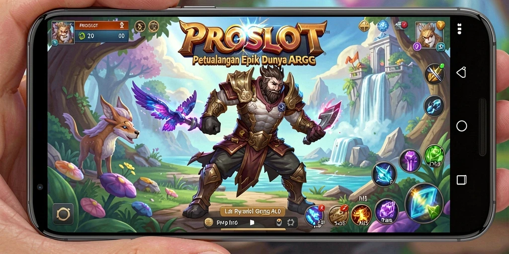 Gameplay dinamis dan grafis menawan dalam PROSLOT.