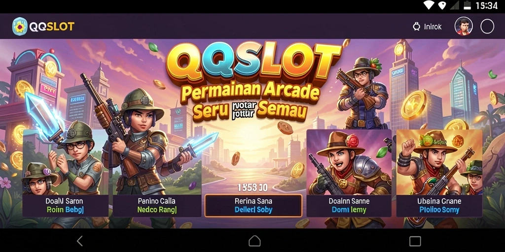Tampilan gameplay seru dan menegangkan di QQSLOT.