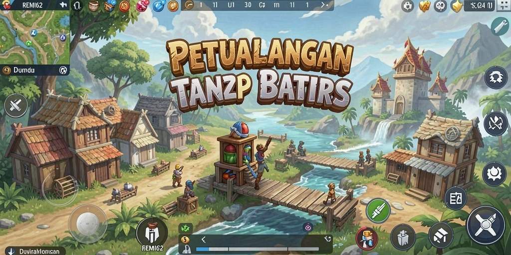 Gameplay menarik di dunia terbuka REMI62 yang penuh petualangan.