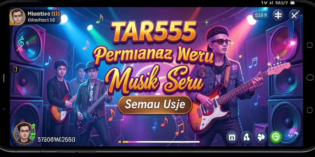 Screenshot TAR555 menampilkan gameplay yang dinamis dan interaktif.