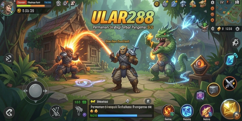 Tampilan menarik dari gameplay ULAR288 yang memukau.