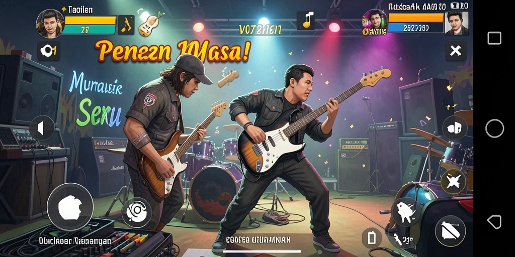 Tampilan gameplay V07 yang menarik dan interaktif.