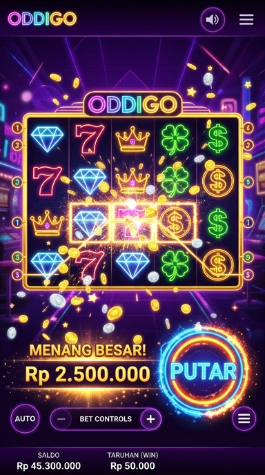 Tampilan antarmuka aplikasi oddigo yang intuitif.